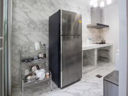 เช่าบ้านพร้อมเครื่องครัวครบครัน - บ้านเช่ารายวันแฟชั่นไอส์แลนด์ รามอินทรา